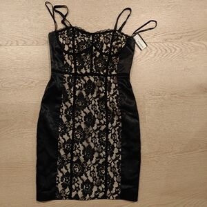 GUESS Black Lace Dress